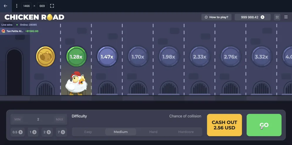 Chicken Road gameplay
